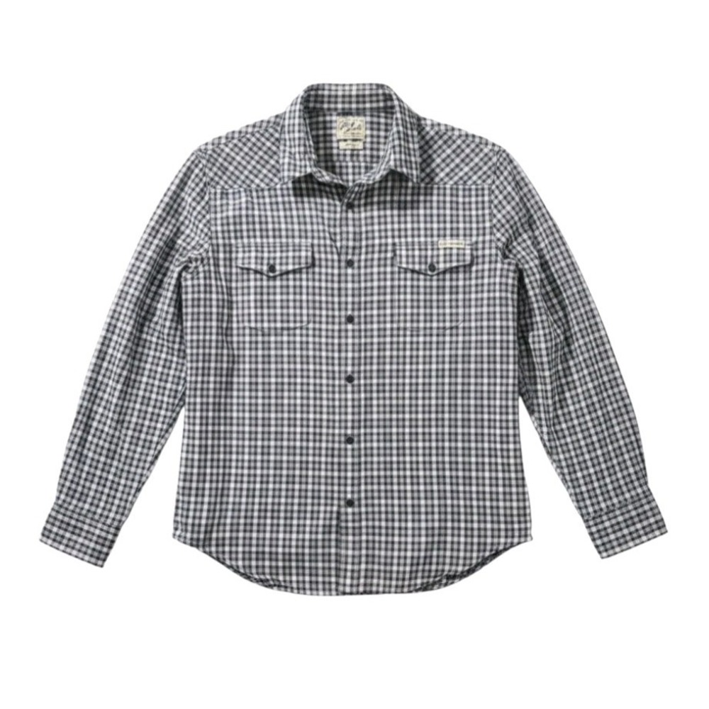 Lucky Brand Checked‎ Large Long Sleeve Snap Up Double Pocket Western Shirt Y2K